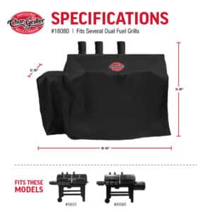 Alternative view of Char-Griller® Double Play™ Grill Cover