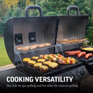 Alternative view of Char-Griller Double Play® Gas and Charcoal Grill