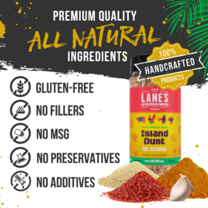 Alternative view of Lane´s Island Dust Rub (326 g)