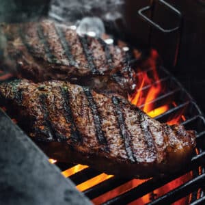 Alternative view of Half Moon Cast Iron Cooking Grate® - Big Joe