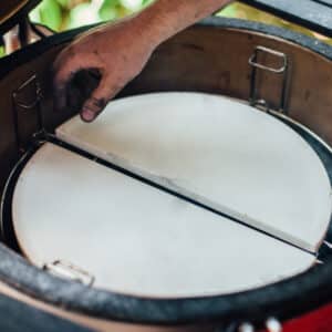 Alternative view of Half Moon Deflector Plates® - Big Joe