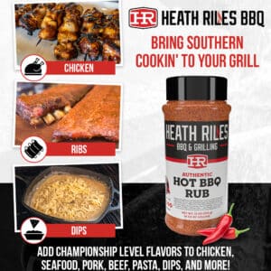 Alternative view of Heath Riles BBQ Hot Rub (370 g)